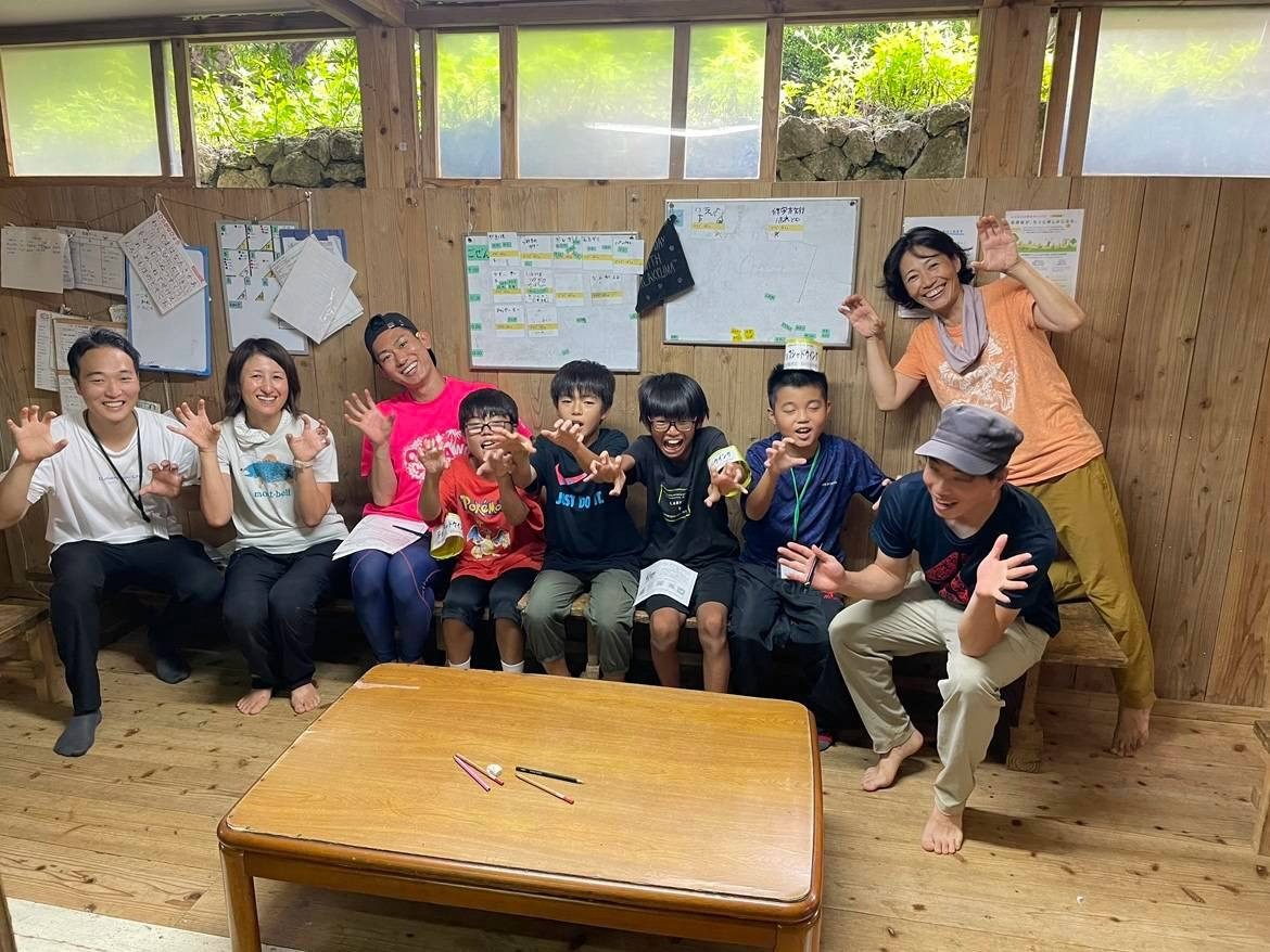 よみたん自然学校の仕事をのぞいてみよう!離島の小学生を受け入れました