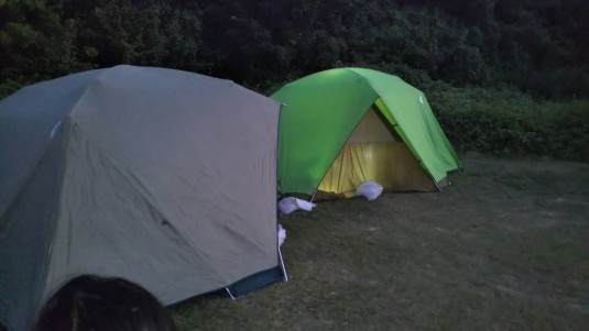 年長キャンプ　テント2021:1:30